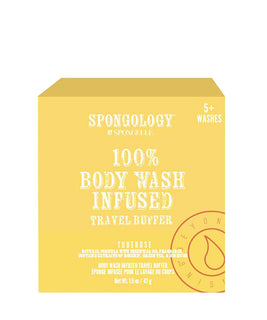 SPONGOLOGY TRAVEL BUFFER - TUBEROSE 5+ washes, 43g
