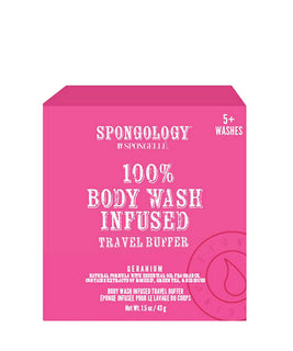 Spongology Travel Buffer - Geranium 5 washes