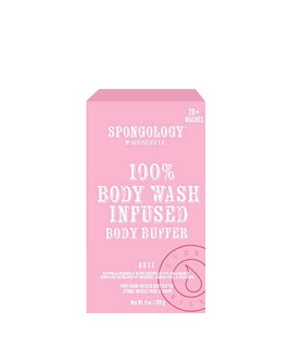 SPONGOLOGY BODY BUFFER - ROSE 20+ washes, 120g