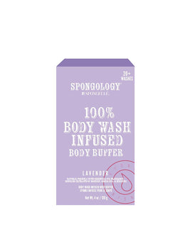 SPONGOLOGY BODY BUFFER - LAVENDER 20+ washes, 120g