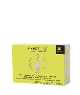 PEDI BUFFER - COCONUT VERBENA 30+ washes, 85g