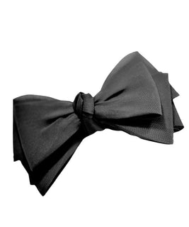 Black Bow Barrette
