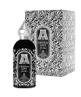 Crystal Love For Him - oriental leather citrus perfume 100ml - by Attar Collection