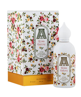 Rosa Galore - oriental floral rodesuede leather perfume 100ml - by Attar Collection