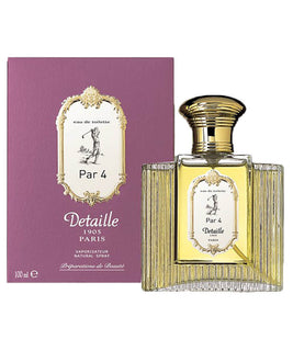 Par 4 Eau de Toilette for Men - woody aromatic fougere perfume 100ml - by Detaille 1905