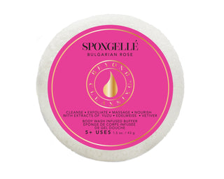 Spongette Travel Buffer - BULGARIAN ROSE 5 washes