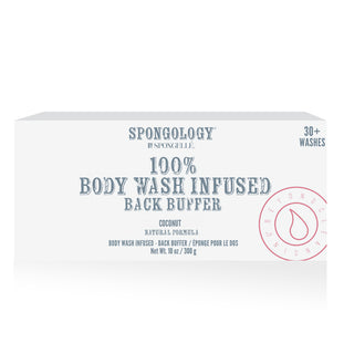 Spongology BACK BUFFER - COCONUT 30 washes