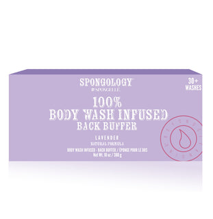 Spongology BACK BUFFER - LAVENDER 30 washes