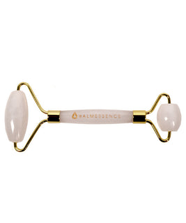 White Quartz Roller Facial Massage - Single | ELUXURA