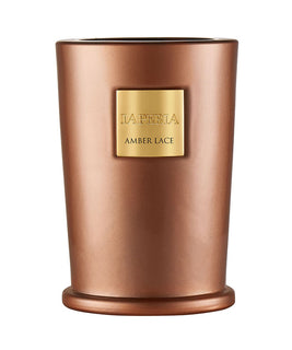 Amber Lace Candle - 180gm - by La Perla Home Fragrance