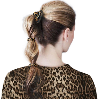 Medium Turtleshell Hair Claw with Pearl Embelishments