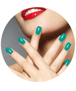 Fedua Ultimate Gel Effect Nail Paint - Ophelia Vert | BALMESSENCE