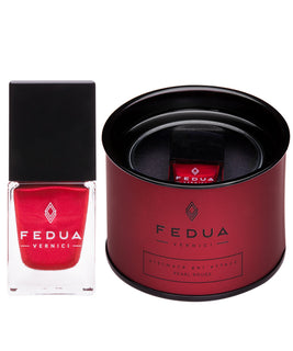 Fedua Ultimate Gel Effect Nail Paint - Pearl Rouge 11ml | ELUXURA