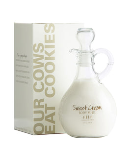 Sweet Cream Body Milk Cruet Jar